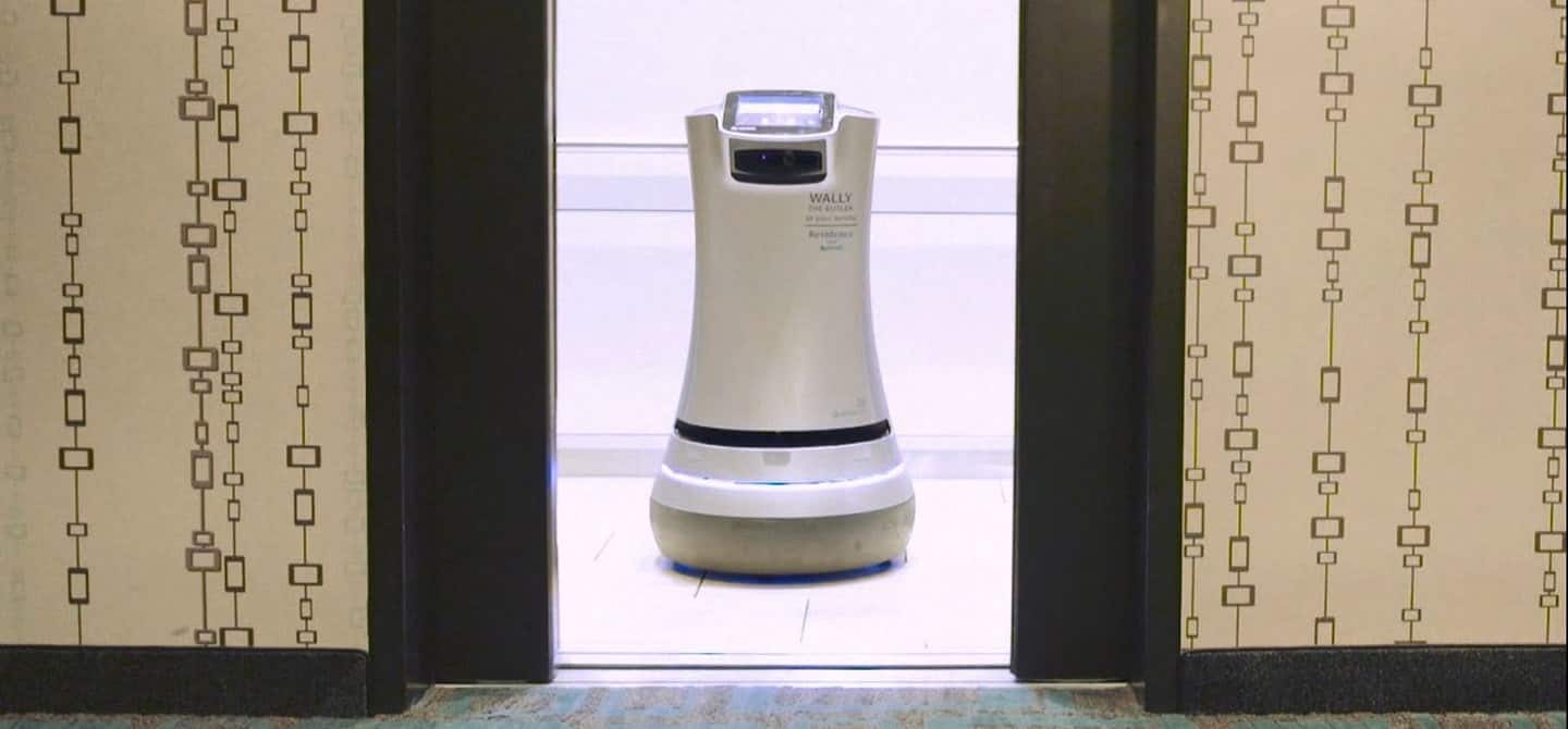 Remote Butler Robotic The robot butler is coming to a hotel near you - KONE Hong Kong